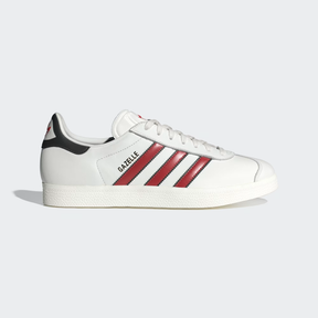 Gazelle Indoor Branco com–Vermelho Vibrante