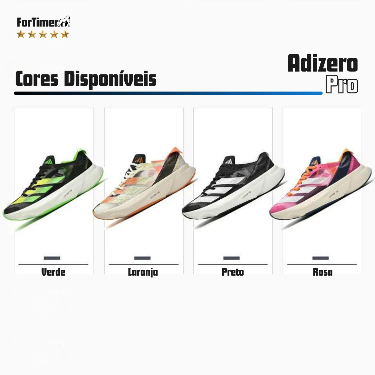 Adizero Pro–Confortável