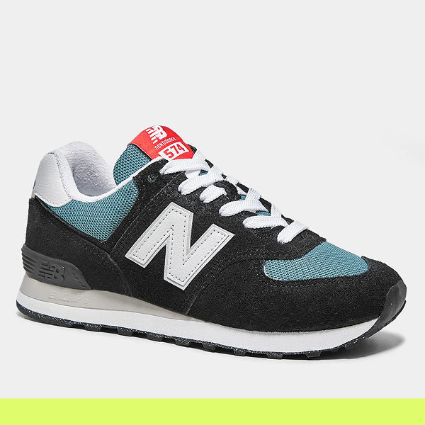 574 V2 - PretoAzul–Exclusivo