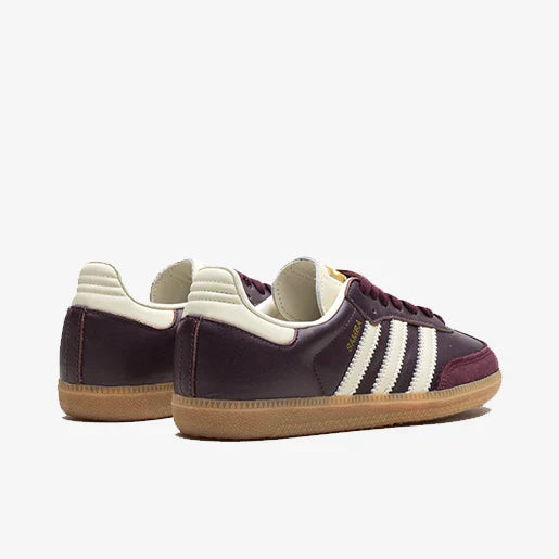 Samba OG Maroon Cream White–Confortável