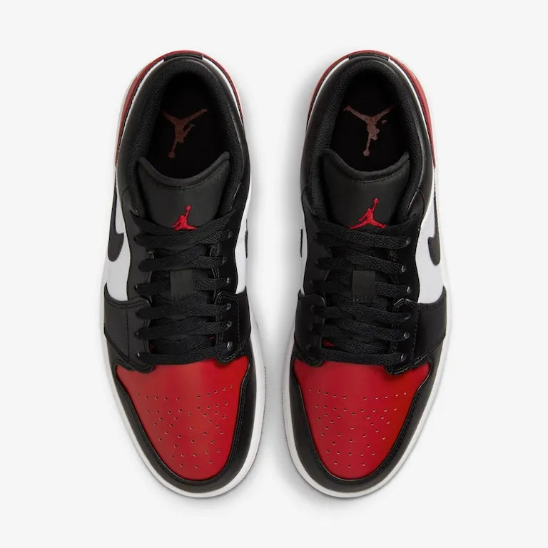 Air Jordan 1 Low Bred Toe 20–Confortável