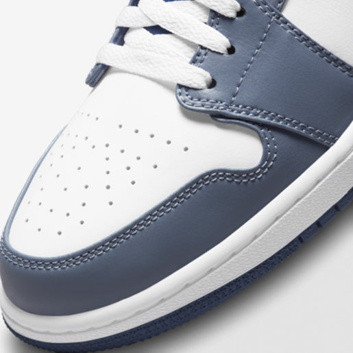 Air Jordan 1 Low Mystic Navy–Elegante