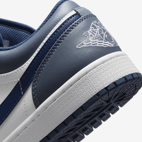 Air Jordan 1 Low Mystic Navy–Elegante