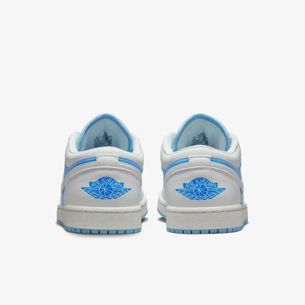 Air Jordan 1 Low Reverse Ice Blue–Confortável
