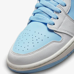 Air Jordan 1 Low Reverse Ice Blue–Confortável