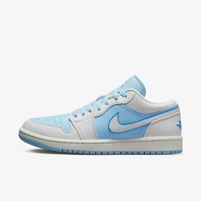 Air Jordan 1 Low Reverse Ice Blue–Confortável