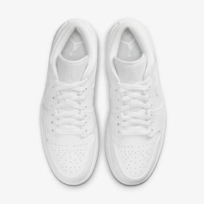 Air Jordan 1 Low Triple White–Confortável