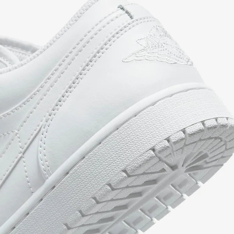 Air Jordan 1 Low Triple White–Confortável