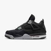 Air Jordan 4 Black Canvas–Premium