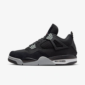 Air Jordan 4 Black Canvas–Premium