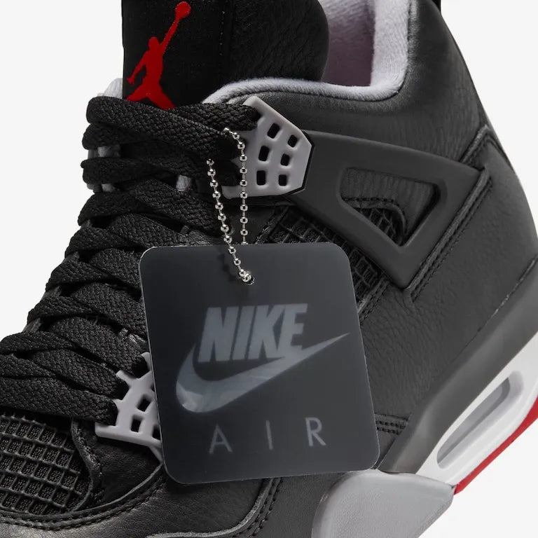 Air Jordan 4 Bred Reimagined–Elegante