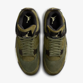 Air Jordan 4 Medium Olive–Clássico