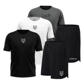 KIT 5 PEAS DRY FIT 3 CAMISETAS 2 BERMUDAS–Premium