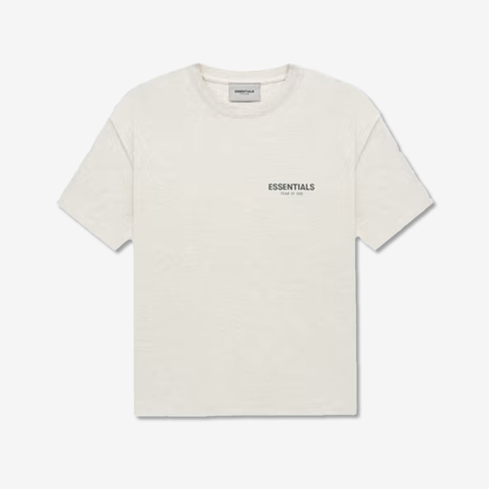 Camiseta Fear Of God Essentials Light Heather Oatmeal–Clássico