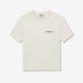 Camiseta Fear Of God Essentials Light Heather Oatmeal–Clássico