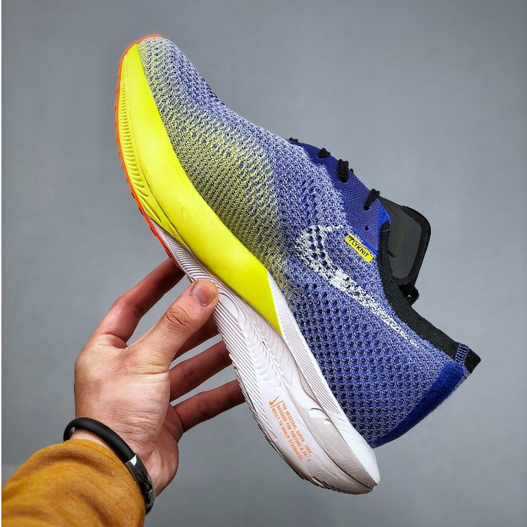 Air Zoom X Vaporfly Next3 Blue Yellow–Confortável