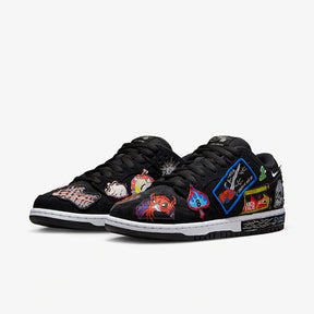 Neckface x SB Dunk Low Black–Elegante