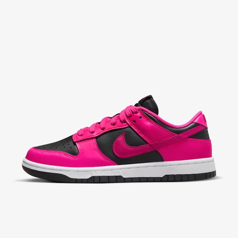 Dunk Low Fierce Pink Black–Confortável