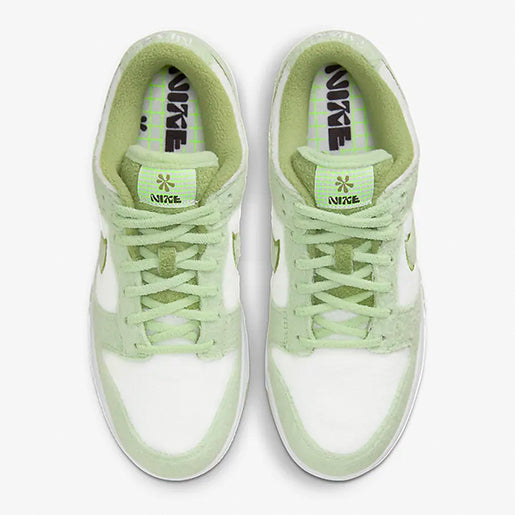 Dunk Low Fleece Honeydew–Confortável