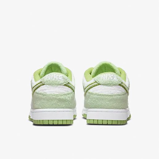 Dunk Low Fleece Honeydew–Confortável