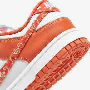 Dunk Low Orange Paisley–Confortável