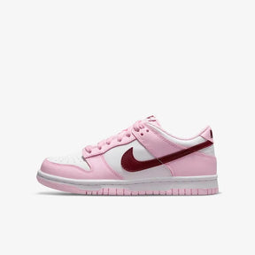 Dunk Low Pink Red White–Premium