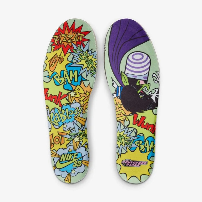The Powerpuff Girls x SB Dunk Low Buttercup–Clássico