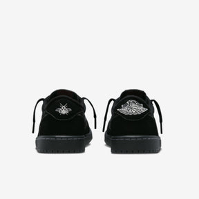 Travis Scott x Air Jordan 1 Low Black Phantom–Elegante