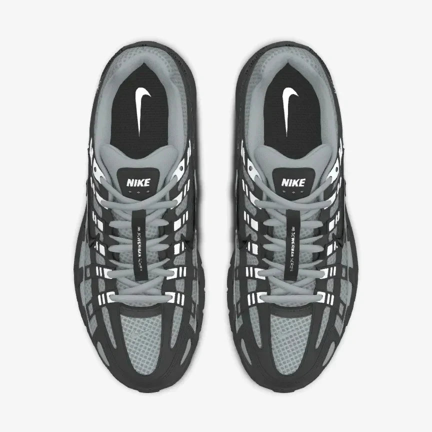 P-6000 Unisex - Cinza com–Preto Black